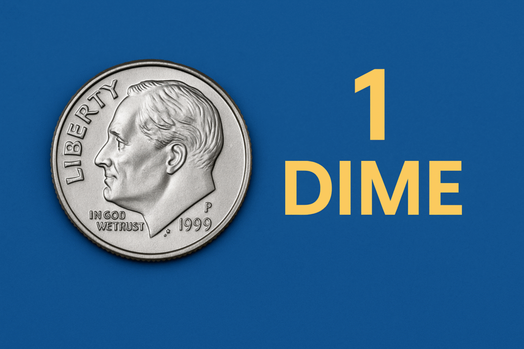 หลายคนสงสัยว่า 1 Dime กี่บาทไทย เพราะเหรียญนี้ เป็นเงินของสหรัฐฯ ที่ไม่ค่อยคุ้นตาคนไทย เราจะมาแชร์ความรู้ให้เข้าใจ แบบง่าย ๆ ครบทั้งความหมาย วิธีคิด และเคล็ดลับการแปลงค่าเงิน