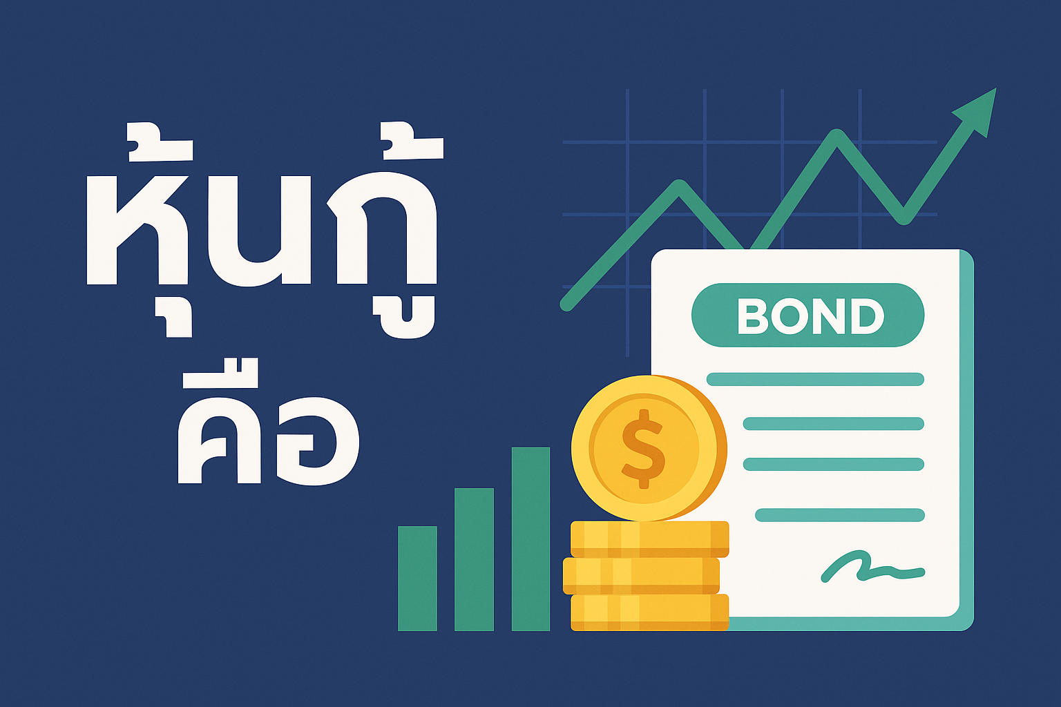 หุ้นกู้ คือ อะไร ต่างจากหุ้นสามัญ หรือพันธบัตรยังไง จุดเด่น จุดเสี่ยง วิธีเลือกลงทุน และเคล็ดลับสำหรับนักลงทุน ที่อยากสร้างพอร์ตให้มั่นคง พร้อมทั้งสอดแทรกประสบการณ์ และแนวคิดที่นำไปใช้ได้จริง