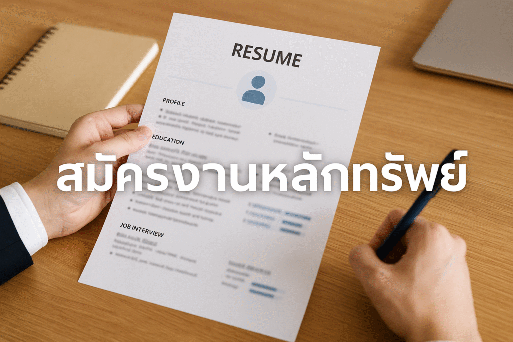 สมัครงานหลักทรัพย์ เริ่มต้นอย่างไรดี