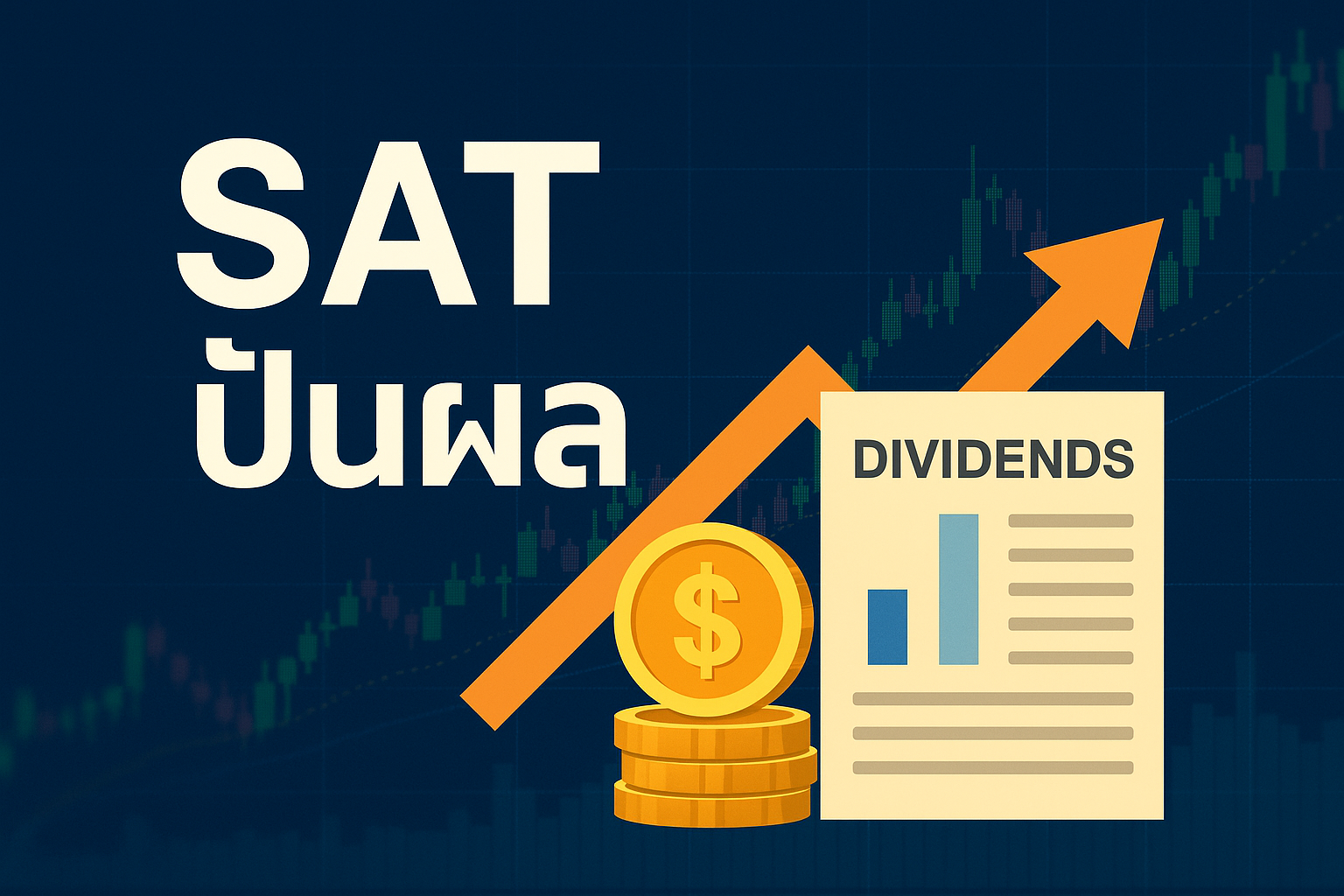 อยากรู้ไหมว่า SAT ปันผล คืออะไร ทำไมถึงเป็นหุ้นที่นักลงทุนสายปันผลสนใจ มาดูแนวทางวิเคราะห์จุดเด่น ผลตอบแทน และวิธีลงทุนหุ้นปันผลให้งอกงามอย่างมั่นคง