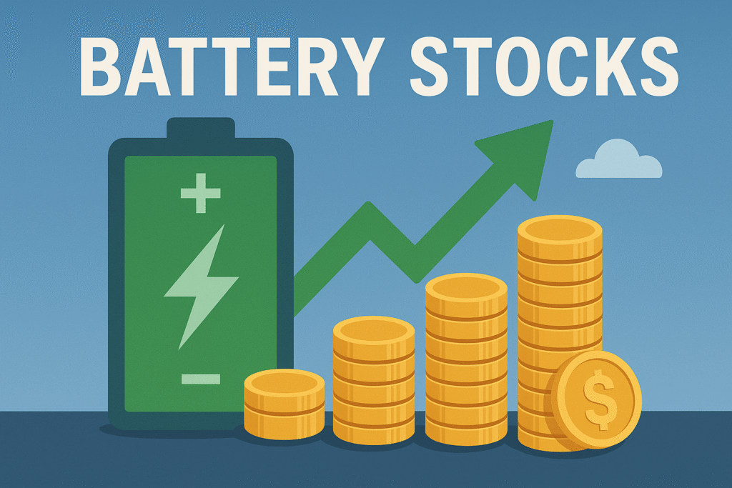 หุ้นกลุ่มแบตเตอรี่