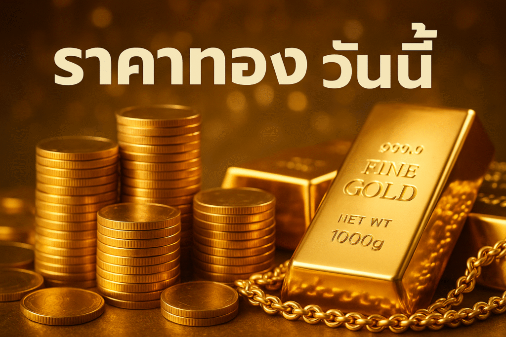 ราคาทองวันนี้