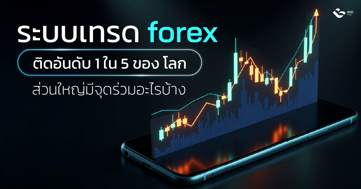 ระบบเทรด forex ติดอันดับ 1 ใน 5 ของโลก