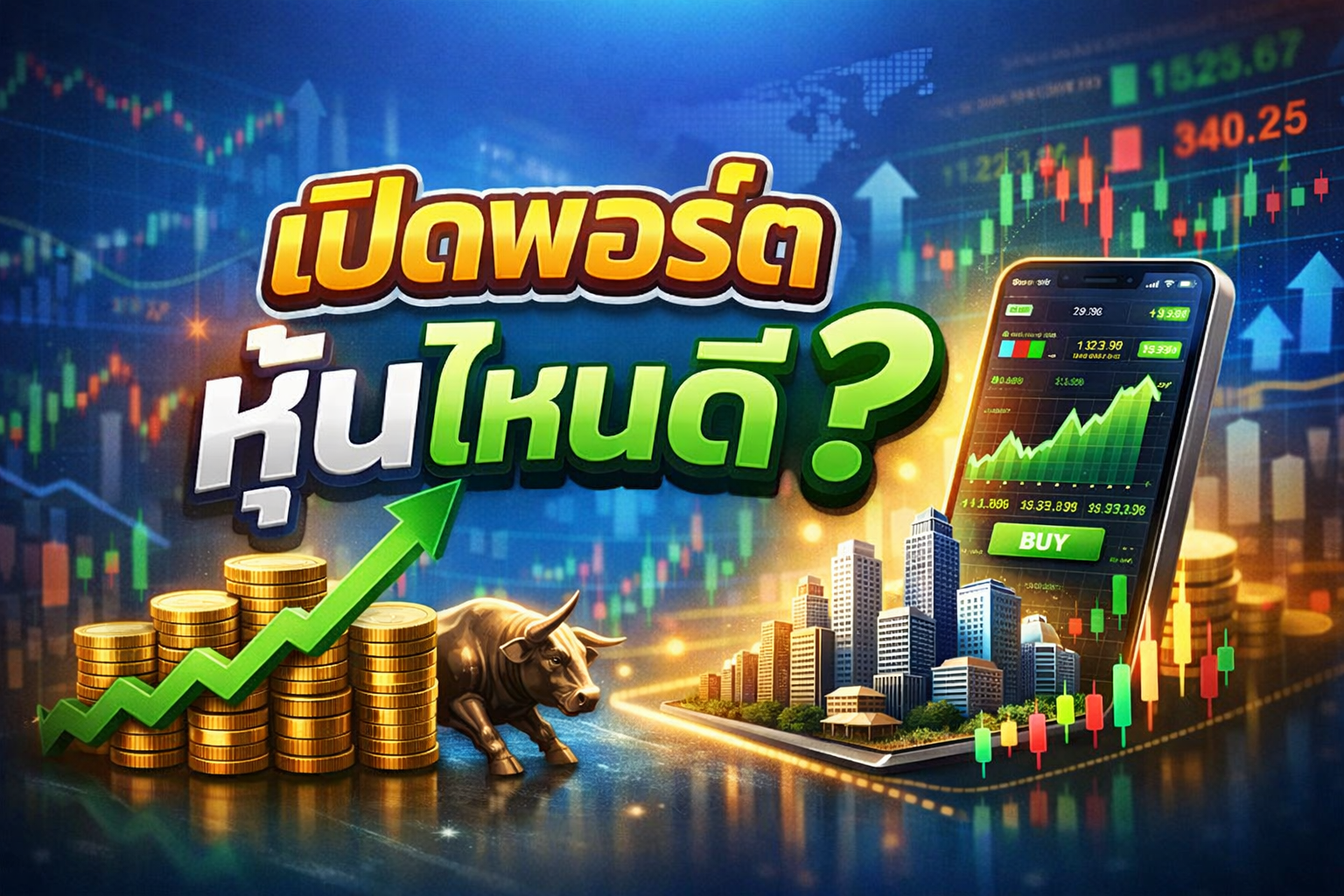 เปิดพอร์ตหุ้นไหนดี