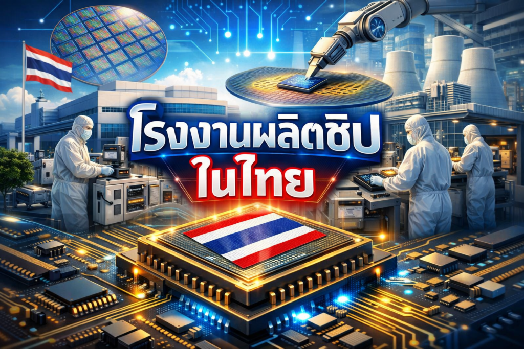 โรงงานผลิตชิปในไทย