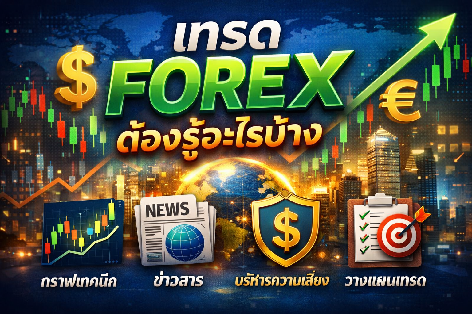 เทรด forex ต้องรู้อะไรบ้าง