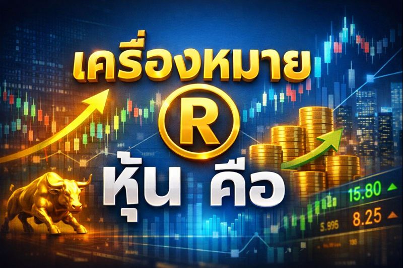 เครื่องหมาย r หุ้น คือ