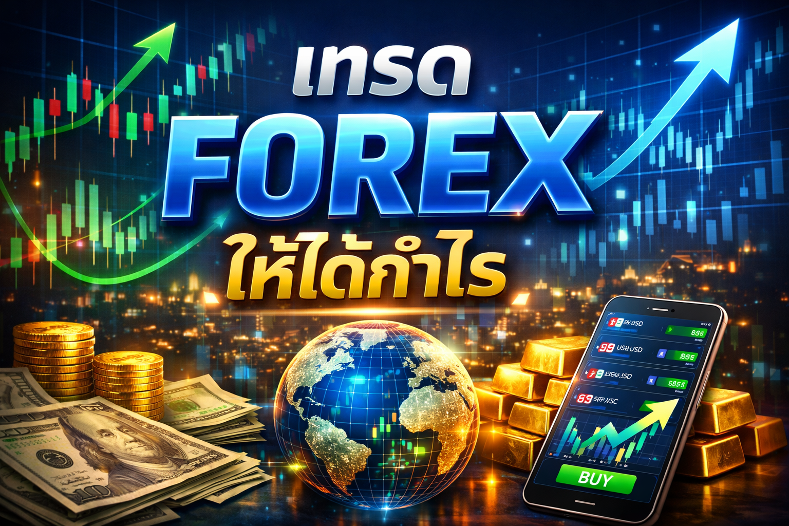 เทรดforexให้ได้กําไร