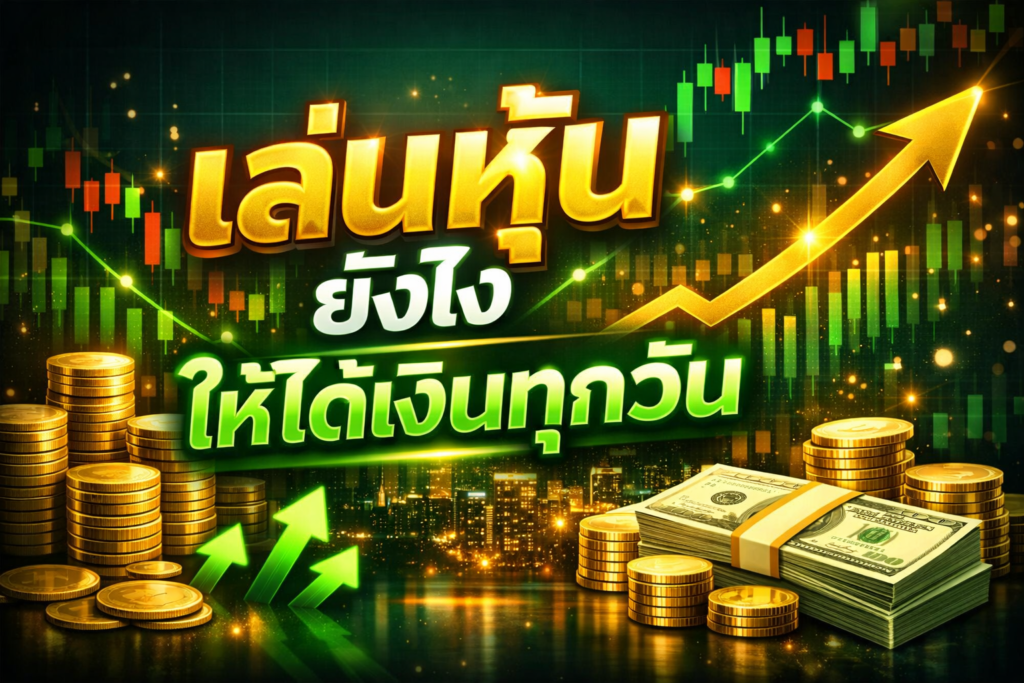 เล่นหุ้นยังไงให้ได้เงินทุกวัน