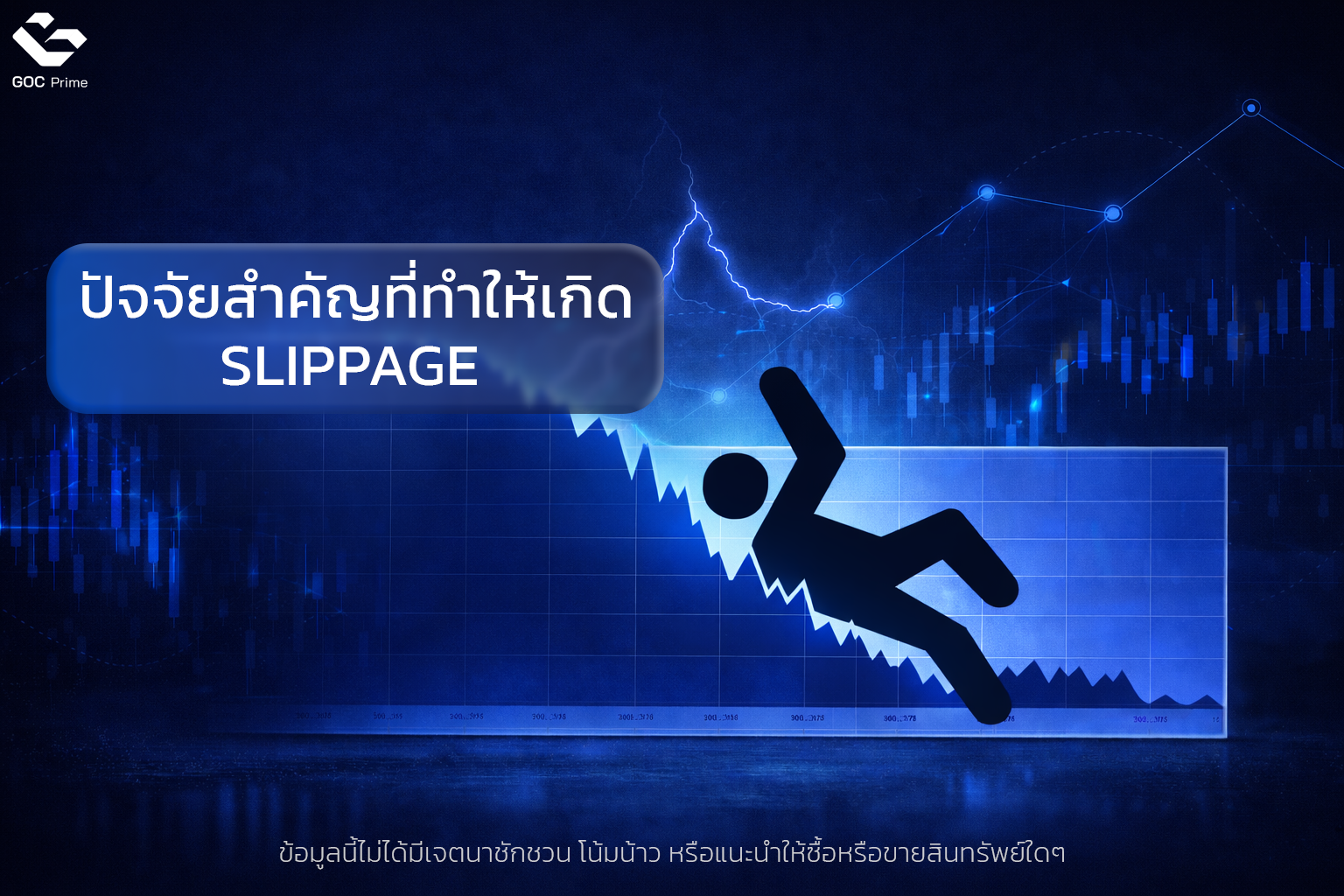 ปัจจัยสำคัญที่ทำให้เกิด Slippage