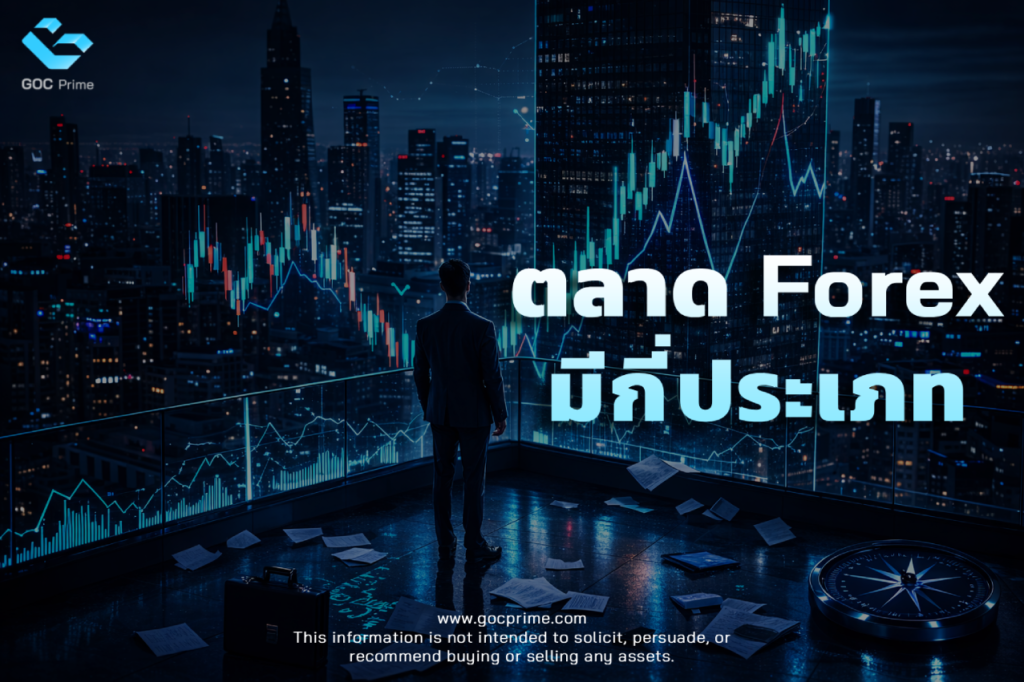 ตลาด Forex มี่กี่ประเภท